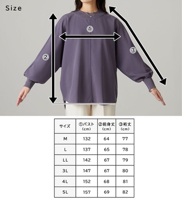 BELLUNA（ベルーナ）の「Ｔシャツ感覚なのにきちんとブラウス見え！カットジョーゼットプルオーバー（ブラウス）」｜詳細画像