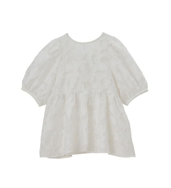 GeeRA（ジーラ）の「シアージャカードチュニックブラウス（ブラウス）」｜詳細画像