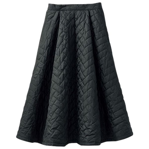 BELLUNA（ベルーナ）の「中わたキルトボリュームスカート（ロングスカート）」｜詳細画像