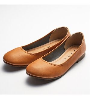 RANAN（ラナン）の「日本製カジュアルシューズ（フラットシューズ）」｜マスタード