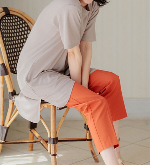 BELLUNA（ベルーナ）の「【接触冷感】かのこ素材タックデザインチュニックワンピース（その他ワンピース）」｜詳細画像