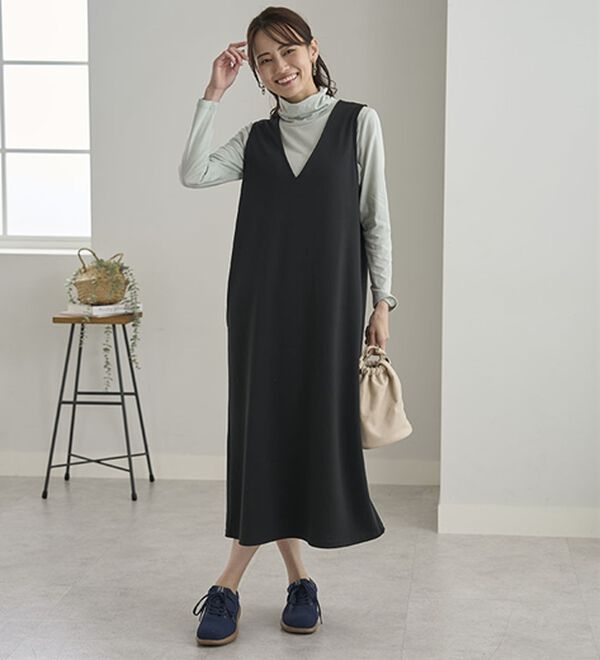 BELLUNA（ベルーナ）の「テンセル（ＴＭ）繊維・コットンプリントプルオーバー（カットソー）」｜詳細画像