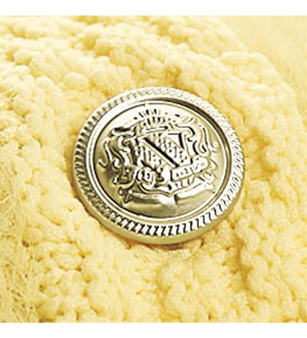 BELLUNA（ベルーナ）の「シャギーニット素材編地使いカーディガン（ニットカーディガン）」｜詳細画像