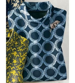 ルフラン（ルフラン）の「華やぐ！上品裏シャギープルオーバー（カットソー）」｜ブルー