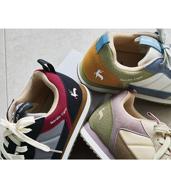 ルフラン（ルフラン）の「ノルディックライト配色レースアップスニーカー（スニーカー）」｜詳細画像