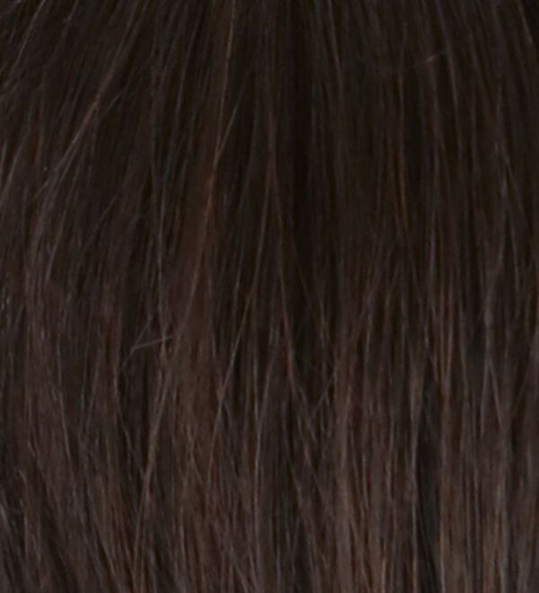 「人毛１００％白髪隠しウィッグセット（ウィッグ・ヘアピース・エクステ）」｜ダークブラック