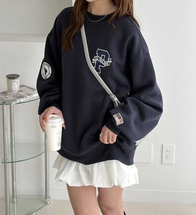 GeeRA（ジーラ）の「【U.S.POLOASSN.】オーバーサイズワッペンスウェット（トレーナー・スウェット）」