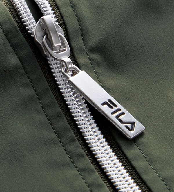 BELLUNA（ベルーナ）の「＜ＦＩＬＡ＞リブ使いはっ水ロングブルゾン（ブルゾン）」｜詳細画像