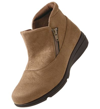 ルフラン（ルフラン）の「＜あとりえＯＫＡＤＡ＞５Ｅ軽量防水Ｗファスナーブーツ（ブーツ）」