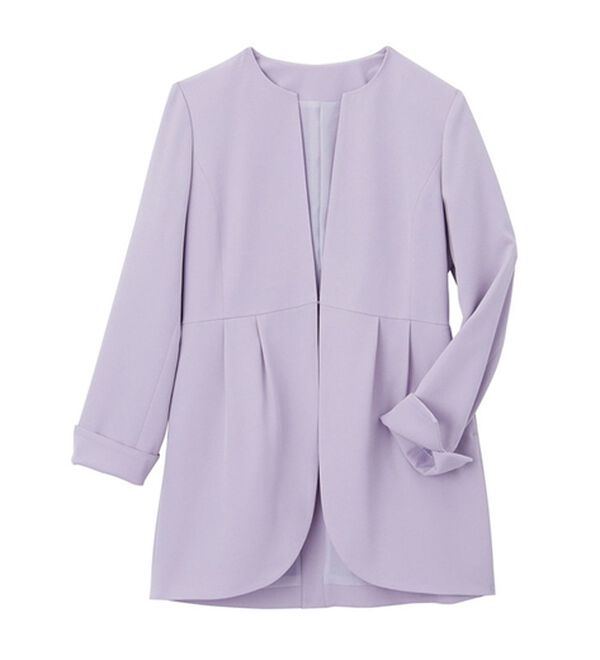 RANAN（ラナン）の「＜２点セット＞ラウンドヘムジャケットセットアップ（パンツスーツ）」｜詳細画像