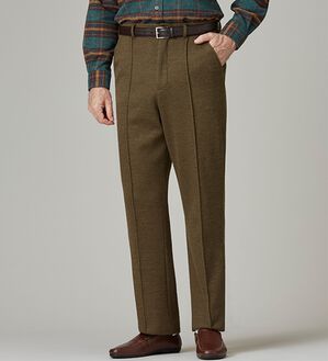 「【３本組】お父さんの暖か裏ベロアパンツ（メンズフルレングスパンツ）」｜詳細画像