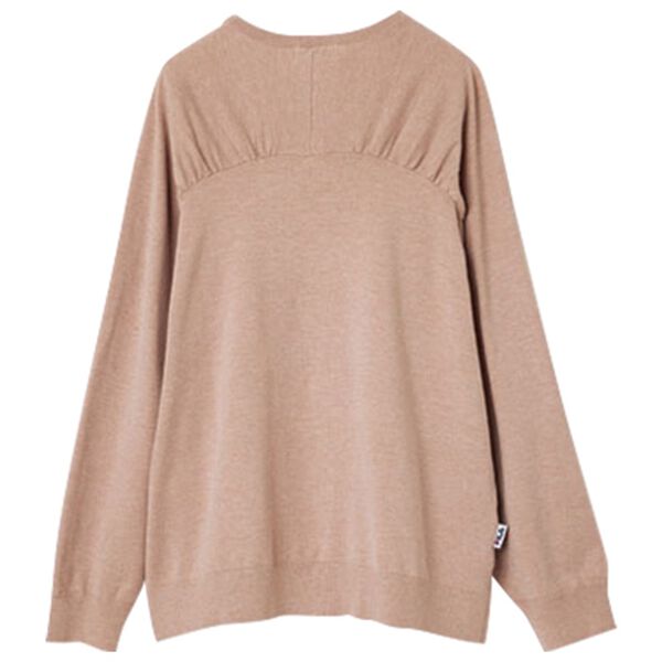 RANAN（ラナン）の「＜ＦＩＬＡ＞ギャザー使いニットプルオーバー（ニット・セーター）」｜詳細画像