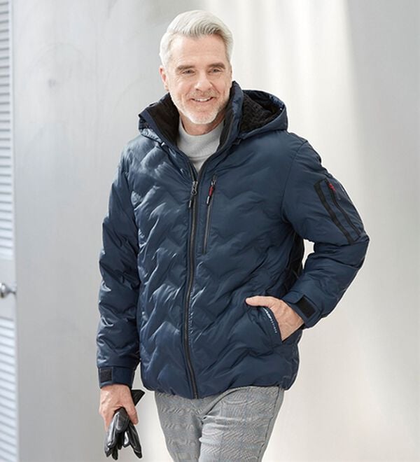 「＜ダンロップ・リファインド＞防寒裏ボア中わたジャケット（メンズジャケット）」｜詳細画像