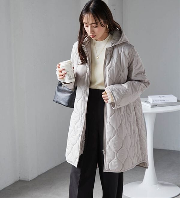 3wayキルティングロングコート - ベルーナ【公式】