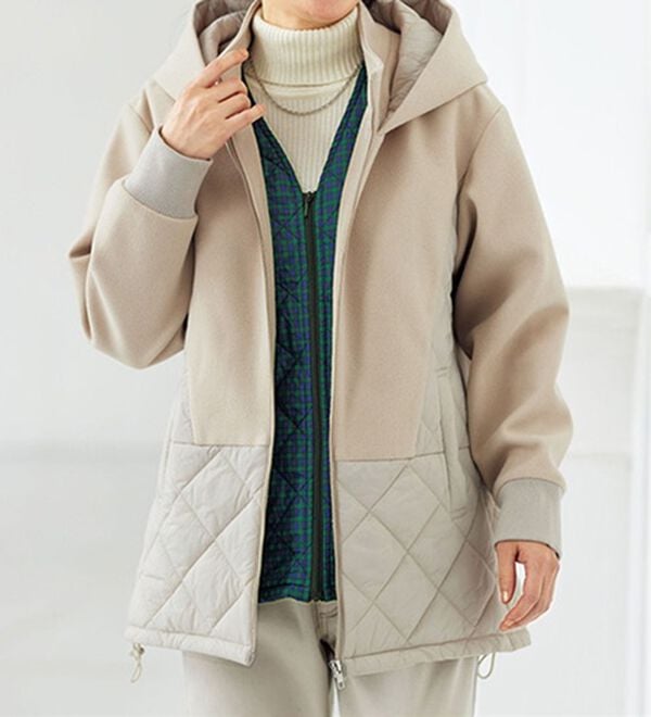 BELLUNA（ベルーナ）の「【マジ軽ウォーム】蓄熱保温キルトベスト（ポーチ付）（ベスト）」｜詳細画像