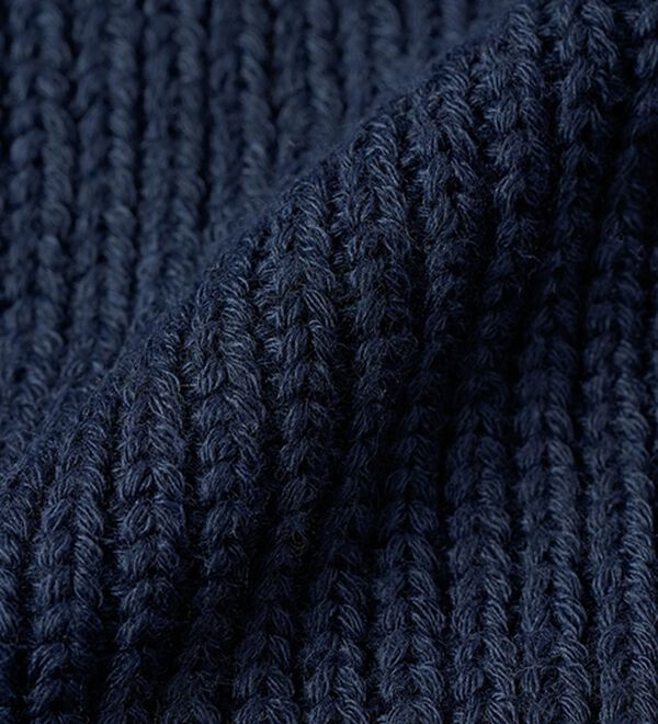 RANAN（ラナン）の「重ね着風デニム切替ニットジャケット（その他ジャケット）」｜詳細画像