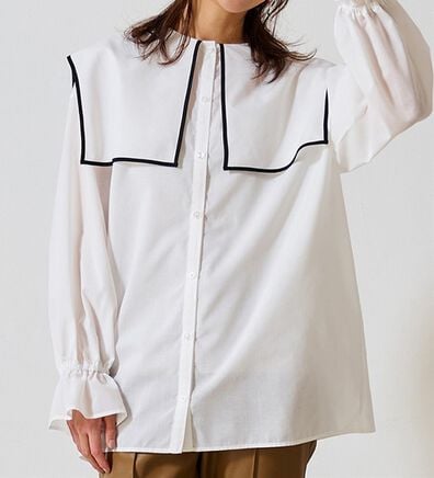 RANAN（ラナン）の「衿付きブラウス（ブラウス）」