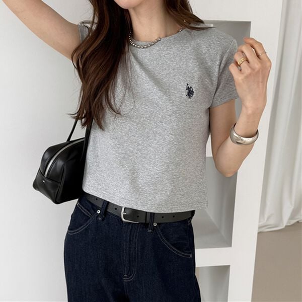 GeeRA（ジーラ）の「【ＵＳ．ＰＯＬＯ．ＡＳＳＮ】汗染み防止ミニＴシャツ（Tシャツ）」｜詳細画像