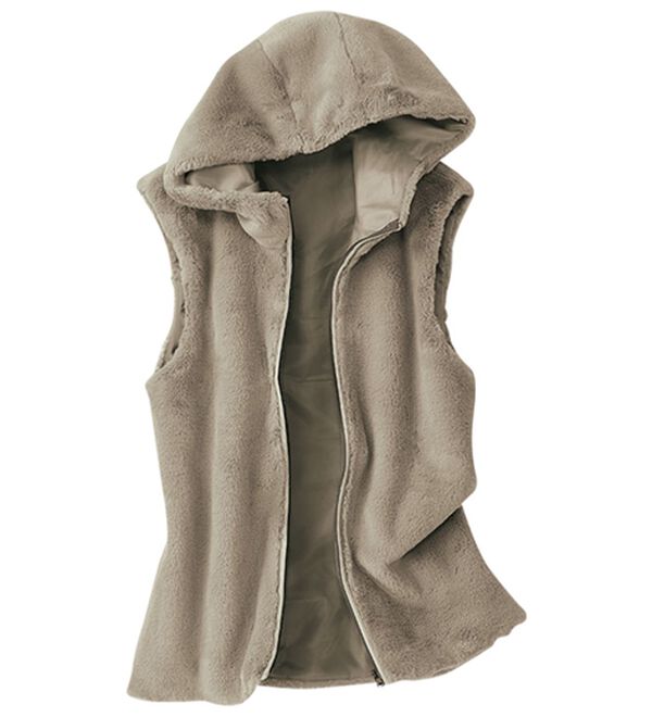 BELLUNA（ベルーナ）の「２枚組！秋冬に使える万能アウター（ハーフコート）」｜詳細画像