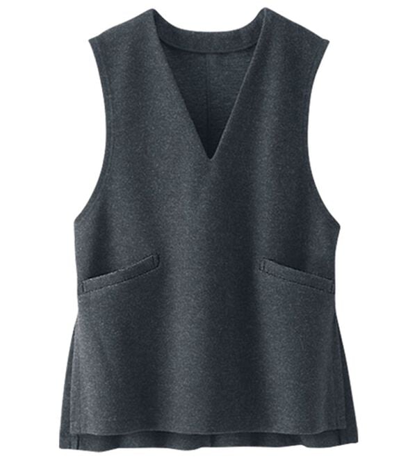 BELLUNA（ベルーナ）の「【セットアップ対応】ウールライク素材Ｖネックべスト（ベスト）」｜詳細画像