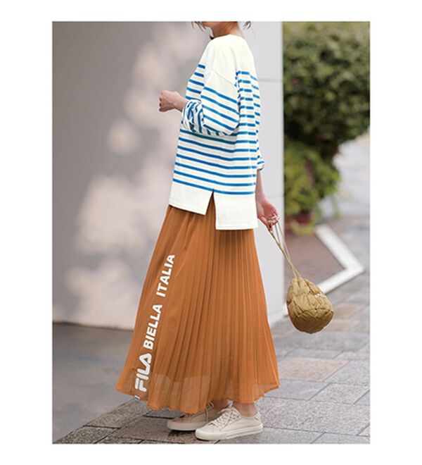 RANAN（ラナン）の「＜ＦＩＬＡ＞シフォンプリーツスカート（ロングスカート）」｜詳細画像