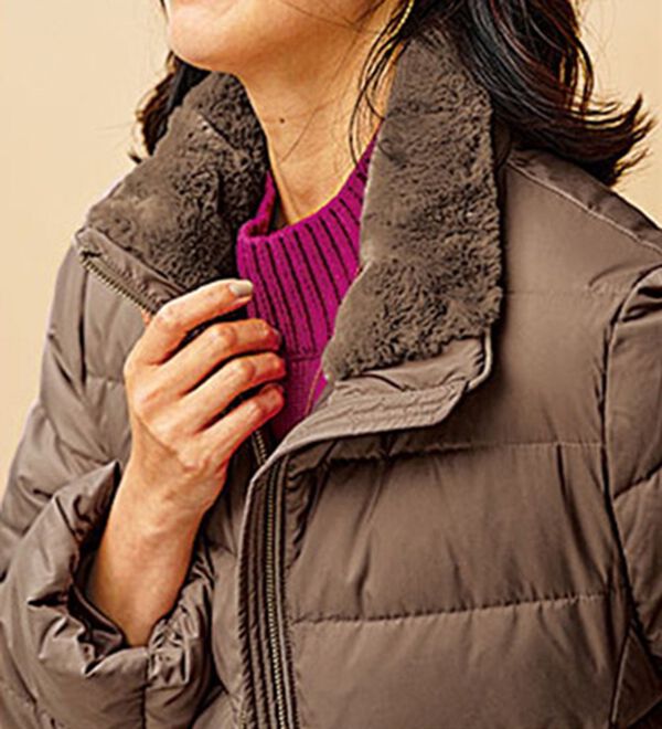 BELLUNA（ベルーナ）の「フレンチダウン使いロング丈デザインコート（ロングコート）」｜詳細画像