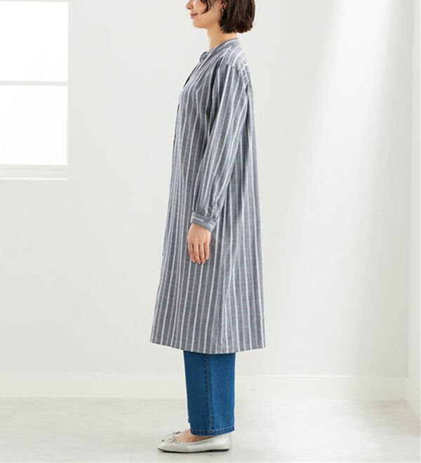 BELLUNA（ベルーナ）の「綿100％ダブルガーゼ素材ワンピース（その他ワンピース）」｜詳細画像