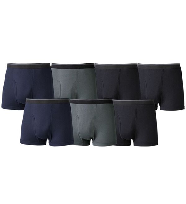 「抗菌防臭・お買得！ボクサーブリーフ１週間パック（メンズボクサーパンツ）」｜詳細画像