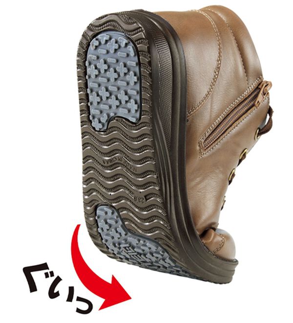 BELLUNA（ベルーナ）の「幅広レースアップショートブーツ（ブーツ）」｜詳細画像