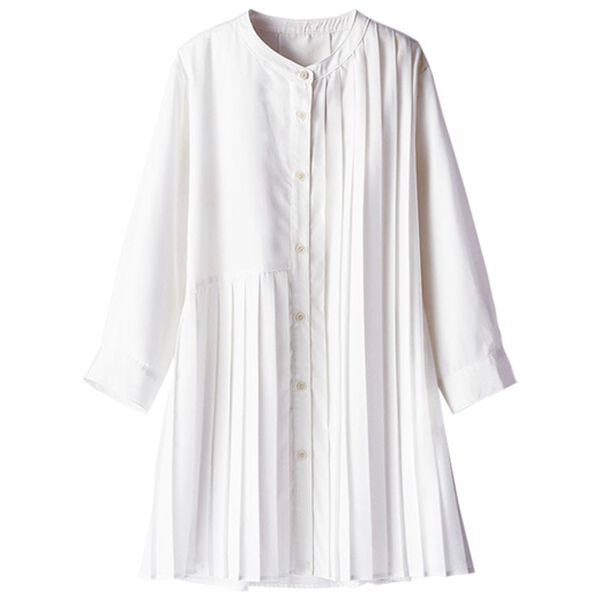 BELLUNA（ベルーナ）の「プリーツ切替デザインチュニック（チュニック）」｜詳細画像