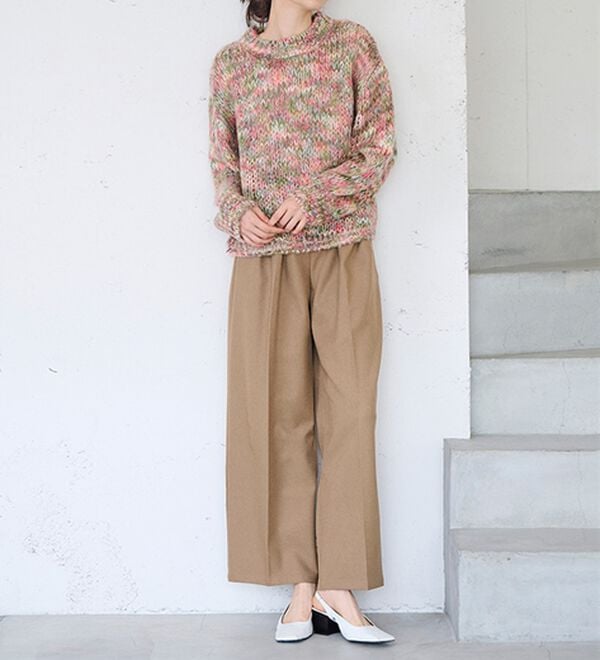 RANAN（ラナン）の「ミックスカラーシャギーニット（ニット・セーター）」｜詳細画像