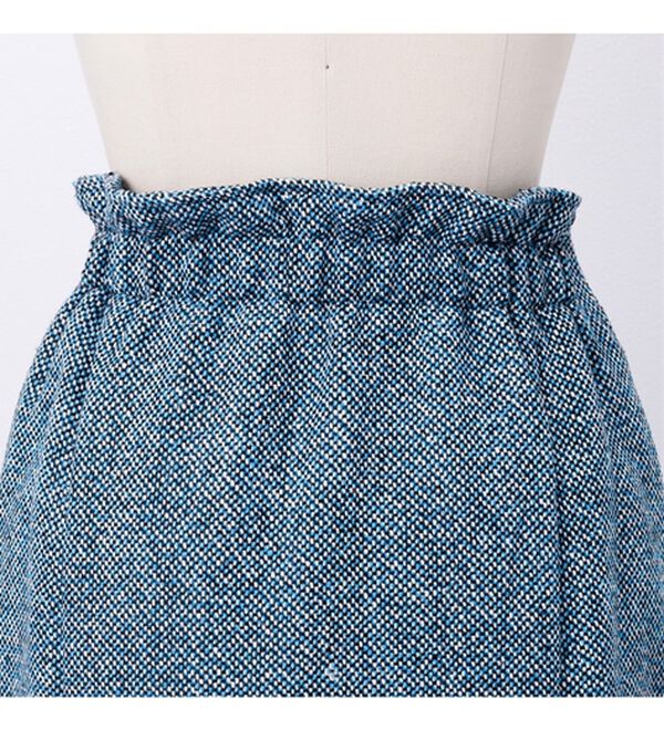 RANAN（ラナン）の「フリンジツイードマーメイドスカート（ロングスカート）」｜詳細画像