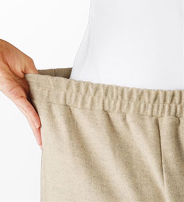 BELLUNA（ベルーナ）の「圧縮ニット素材ワイドパンツ（ワイドパンツ・ガウチョ）」｜詳細画像