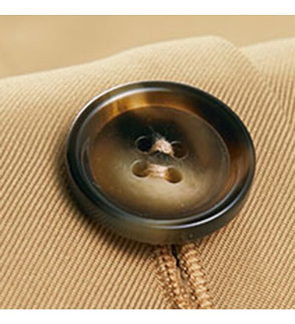 BELLUNA（ベルーナ）の「花粉対策！袖リブ使いトレンチコート（ロングコート）」｜詳細画像