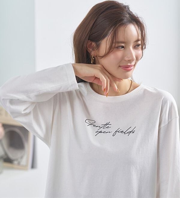 BELLUNA（ベルーナ）の「よれない！大人の長袖Ｔシャツ（カットソー）」｜詳細画像