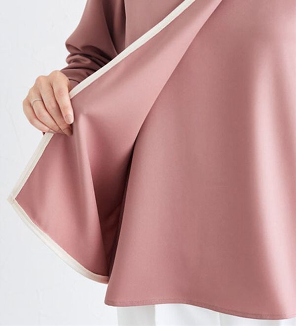 Pierrot（ピエロ）の「ラインデザインラップブラウス（ブラウス）」｜詳細画像