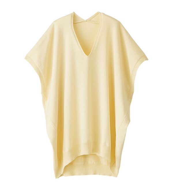 BELLUNA（ベルーナ）の「エコニットフレンチスリーブプルオーバー（ニット・セーター）」｜詳細画像