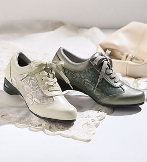 ルフラン（ルフラン）の「＜ラシーナコンフォート＞ほっそり見え４Ｅエレガントシューズ（スニーカー）」｜詳細画像