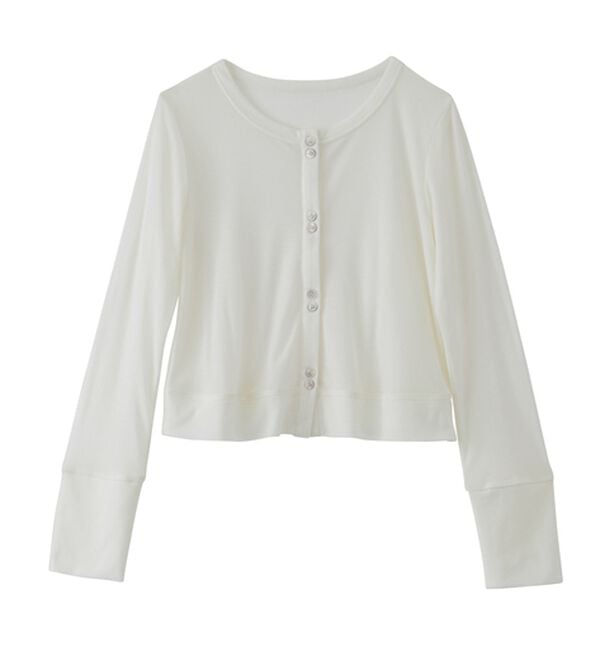 RANAN（ラナン）の「シアーリブカーディガン（その他カーディガン）」｜詳細画像