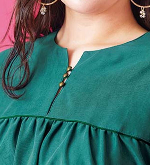 ルフラン（ルフラン）の「【２色組】ふんわり体型カバー＊コーデュロイチュニック（チュニック）」｜詳細画像