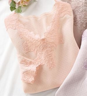 「【日本製】ふんわり暖かインナー・ボトム（肌着・インナーウェア）」｜インナーピンク