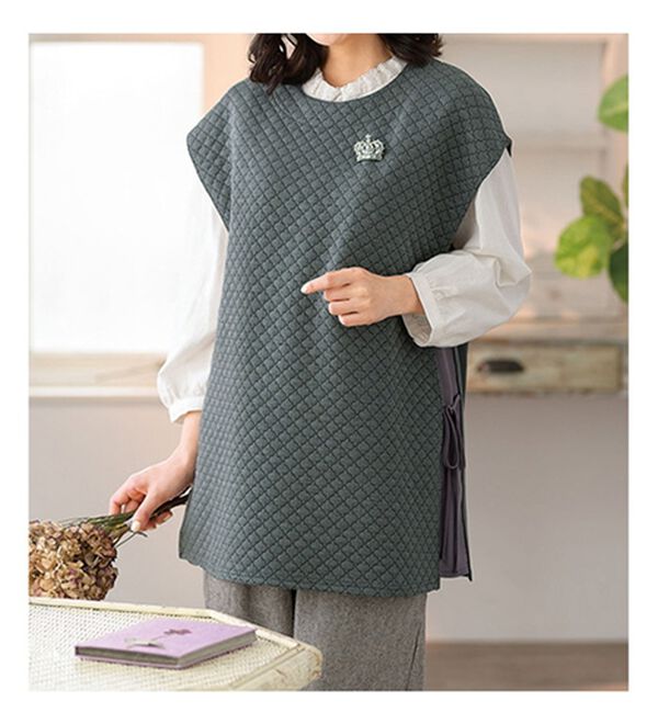 ルフラン（ルフラン）の「【２色組】ほっこりスッポリ可愛いベスト（ベスト）」｜詳細画像