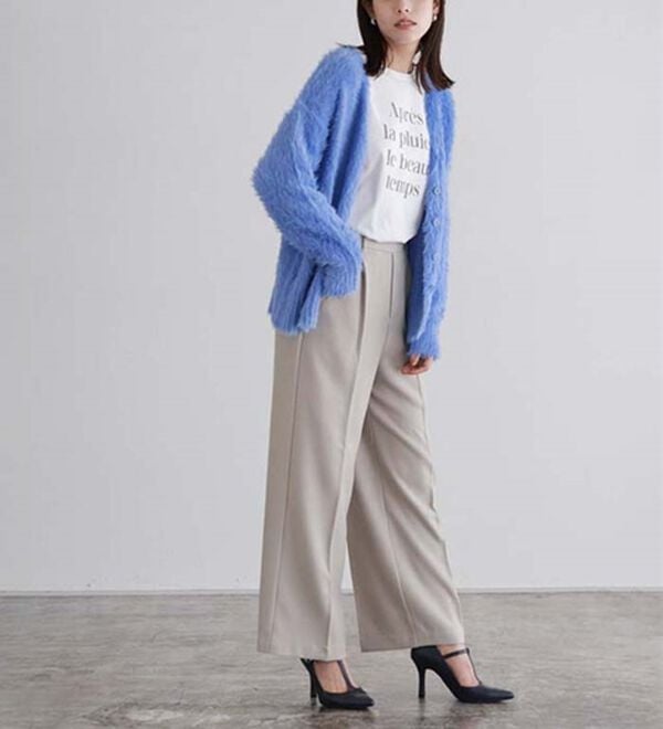 Pierrot（ピエロ）の「シャギーニットカーディガン（ニットカーディガン）」｜詳細画像