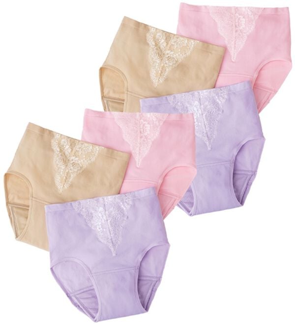 「深ばき安心ショーツ（安心ショーツ）」｜3色組&times;2