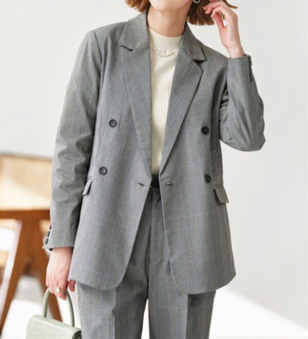 GeeRA（ジーラ）の「洗える！ストレッチカセットスーツ（その他ワンピース）」｜詳細画像