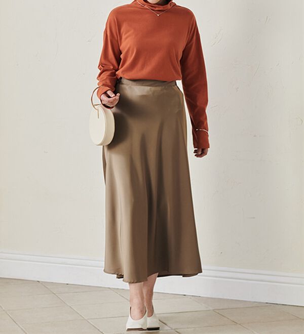 RANAN（ラナン）の「＜ＢＣ＞綿１００％&times;吸湿発熱！あったかタートルネック（カットソー）」｜詳細画像