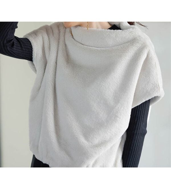 RANAN（ラナン）の「ファープルオーバー（ベスト）」｜詳細画像