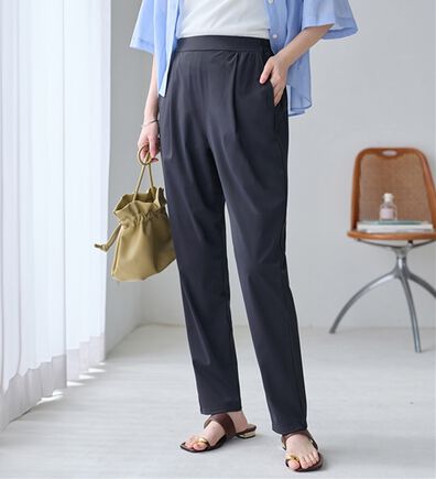 Viola e Viola（ヴィオラ エ ヴィオラ）の「さらテロ楽ちんテーパードパンツ【選べる丈】（フルレングスパンツ）」