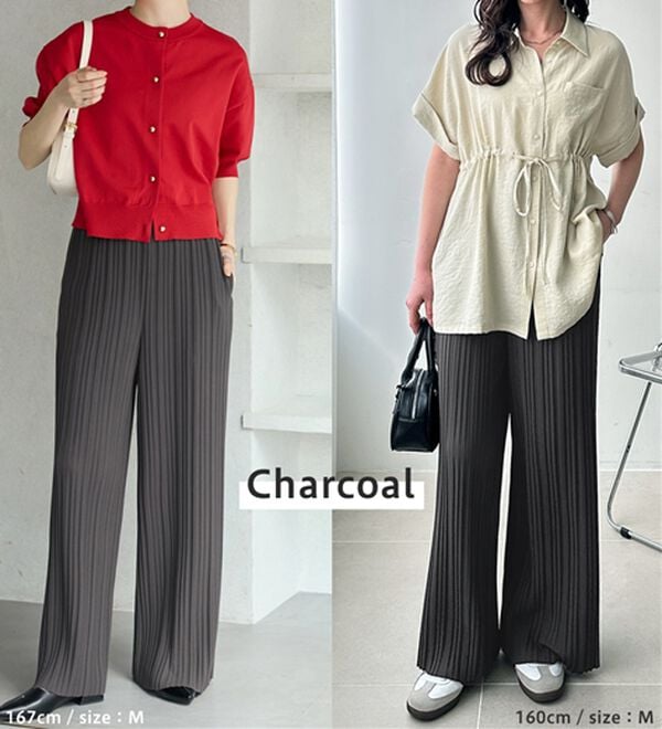 GeeRA（ジーラ）の「【スッキリ細見え】イージー美脚パンツ（フルレングスパンツ）」｜詳細画像