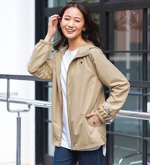 BELLUNA（ベルーナ）の「【ＰＯＬＯ　ＢＣＳ】はっ水素材ウォーキングブルゾン（ブルゾン）」｜オフベージュ